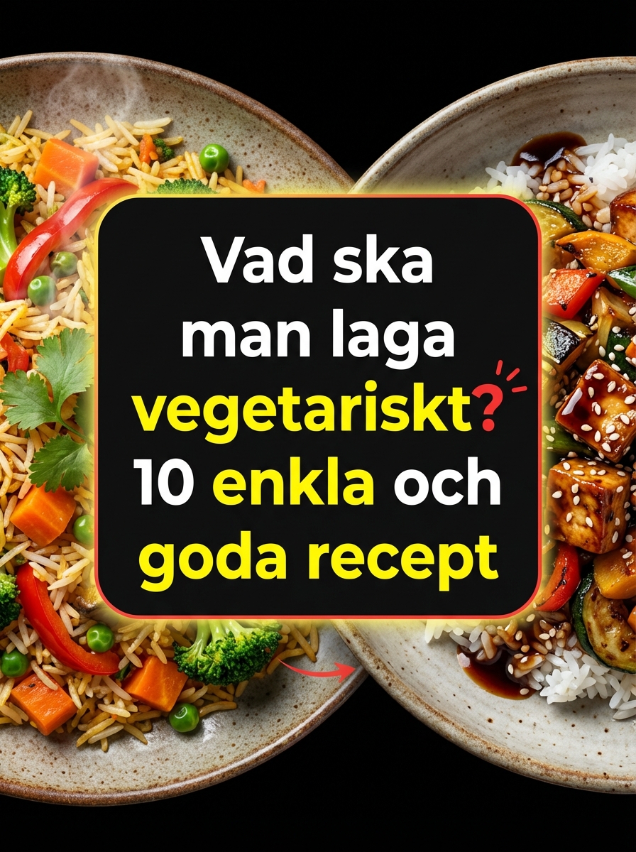 Vad ska man laga vegetariskt? 10 enkla och goda recept